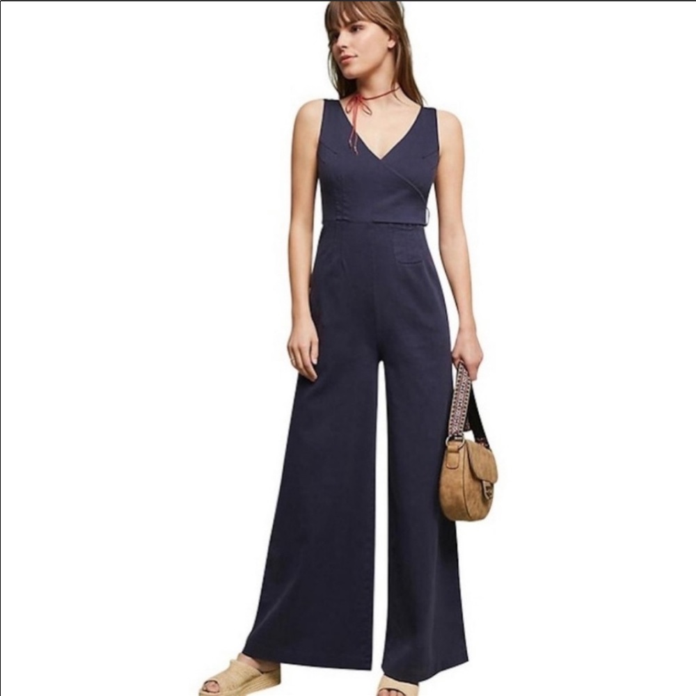 Chino navy overalls